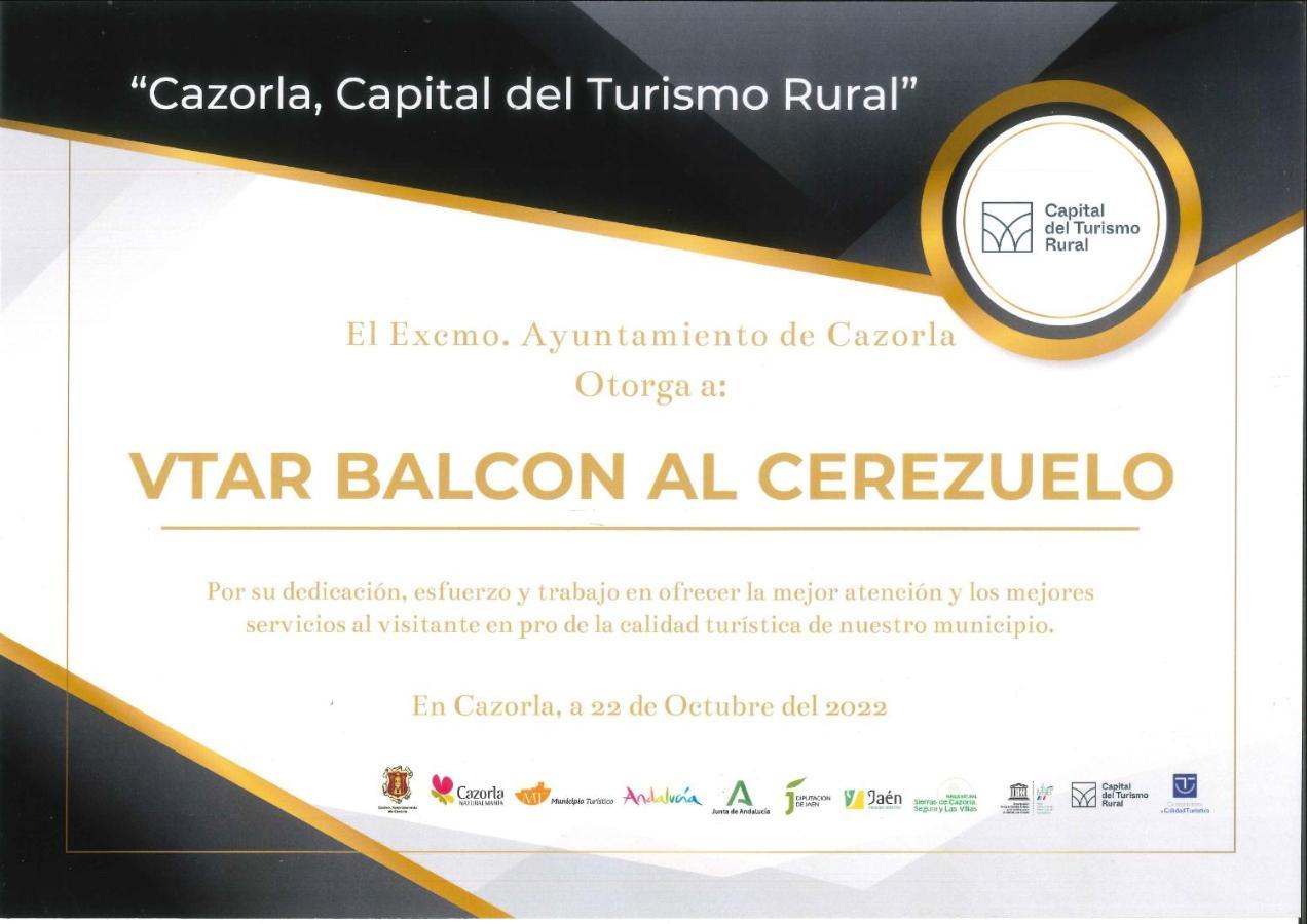 Alojamiento Balcon Al Cerezuelo Cazorla Kültér fotó